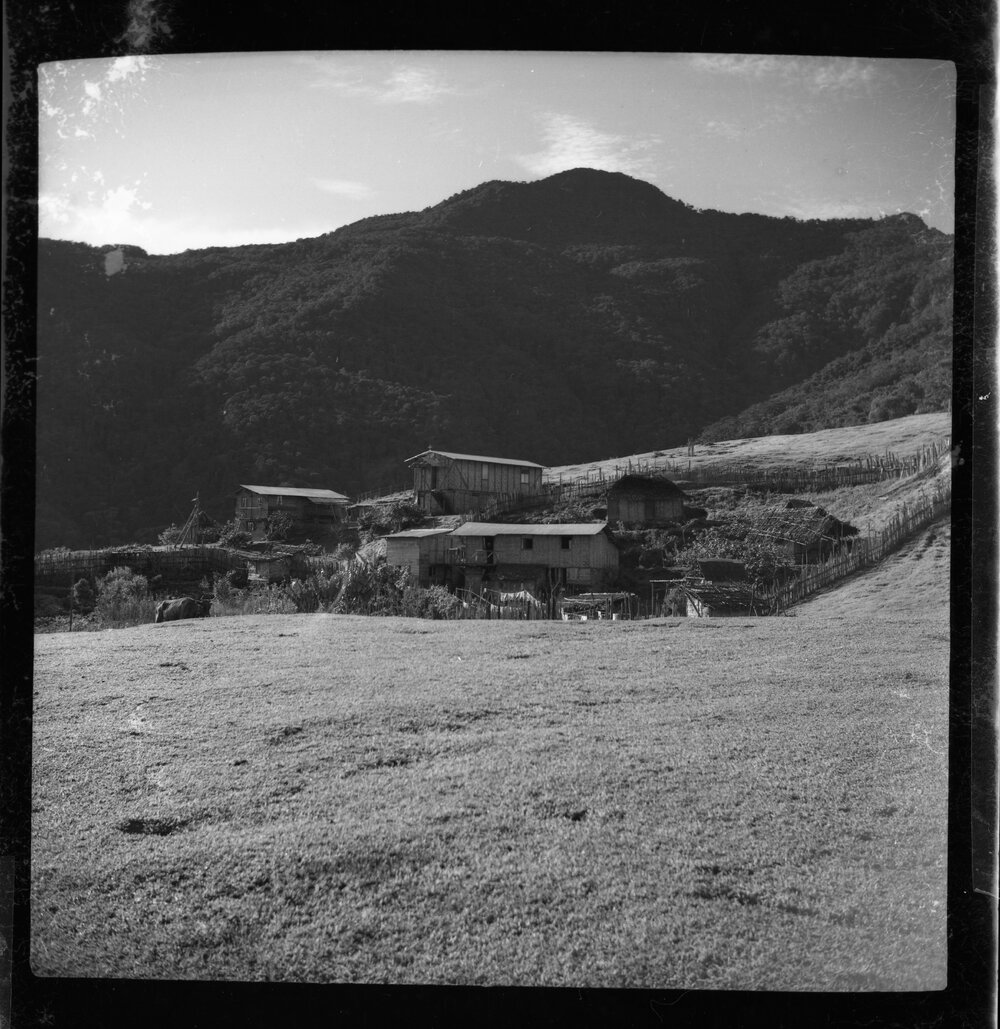 Buildings on Mountainside