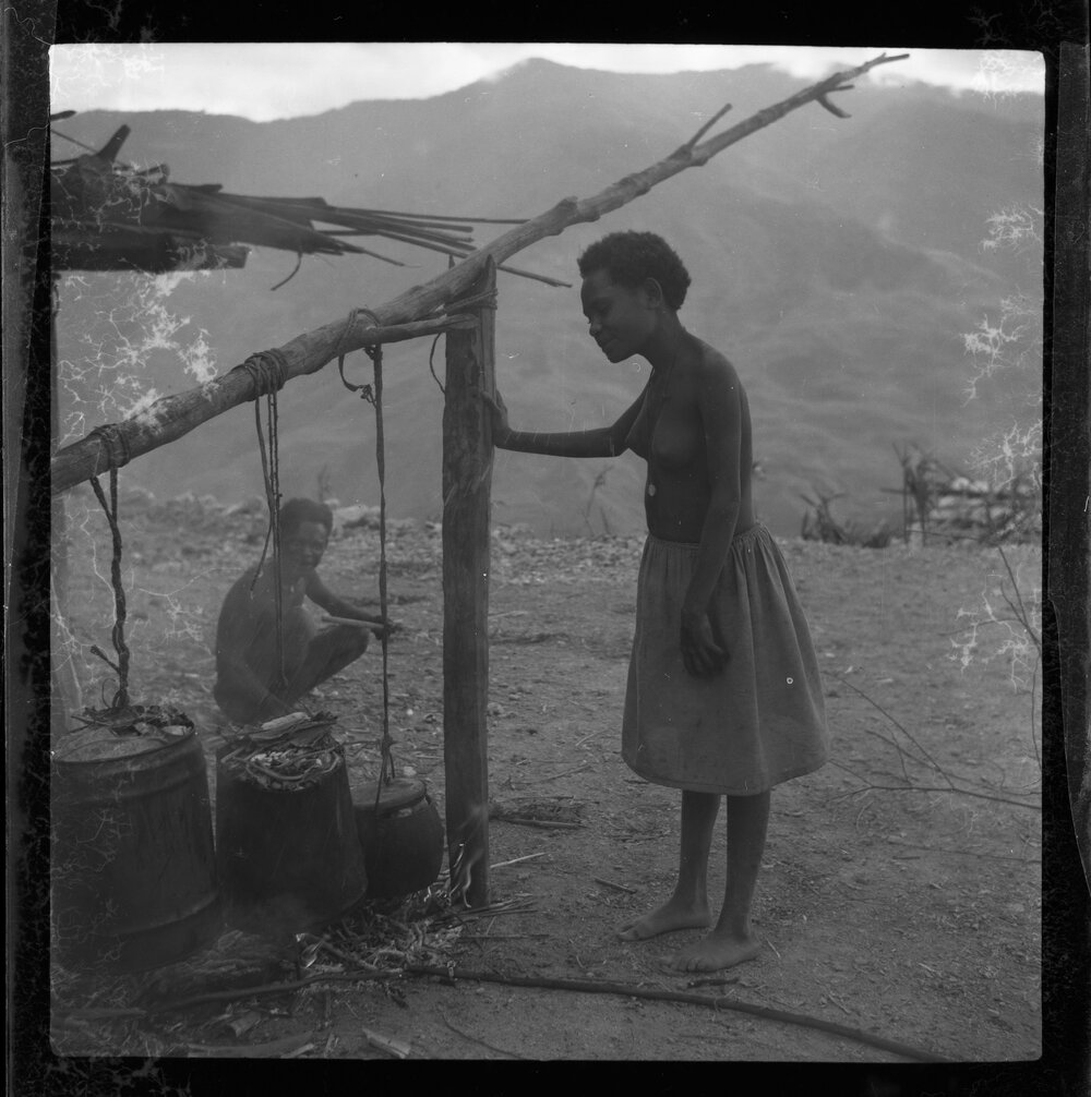 Women Watching Pots Cooking