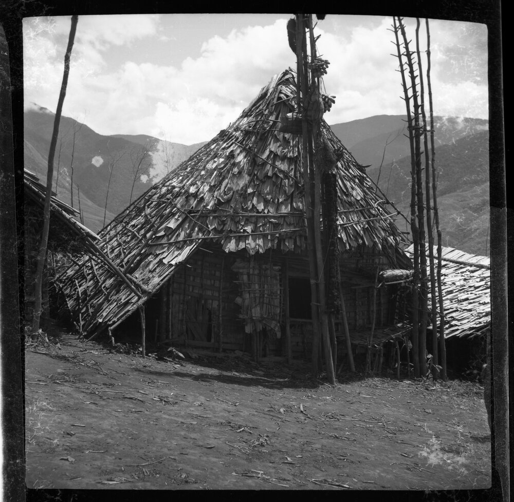 Building with Thatched Roof