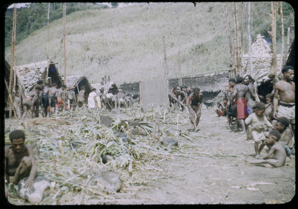 Group Preparing for a Ceremony