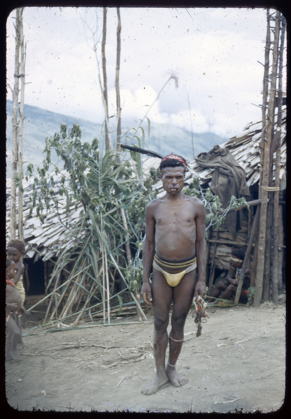 Man Standing Outside a Building