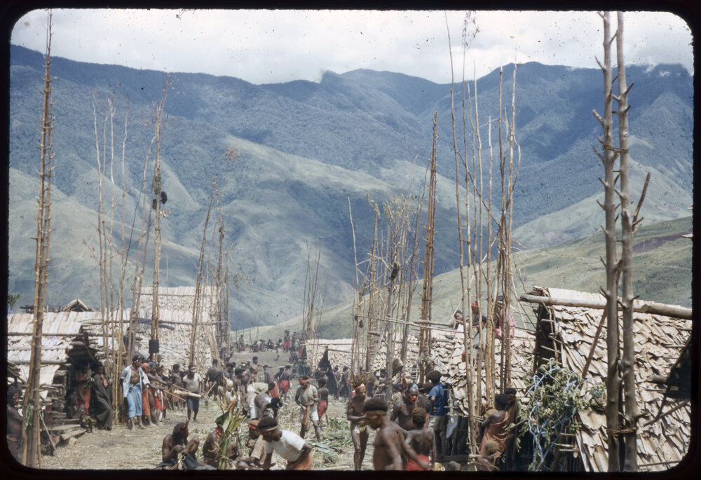 Group Preparing for a Ceremony
