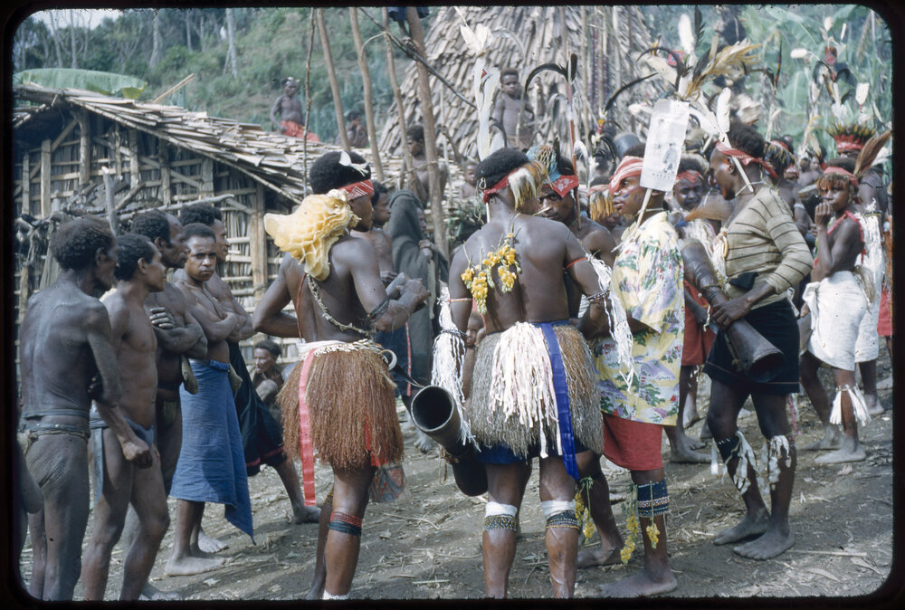 Group Preparing for a Ceremony