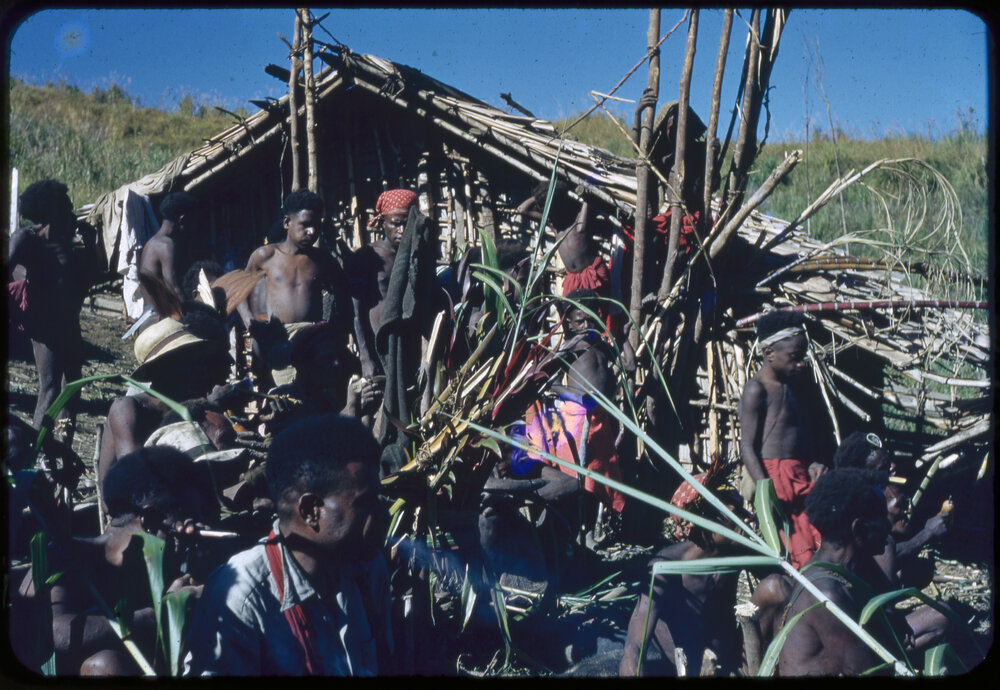 Group Gathered in a Village