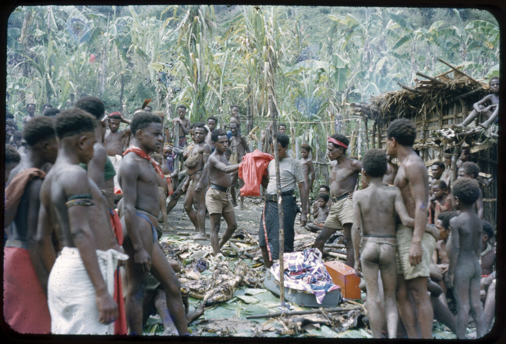 Group Preparing for a Ceremony