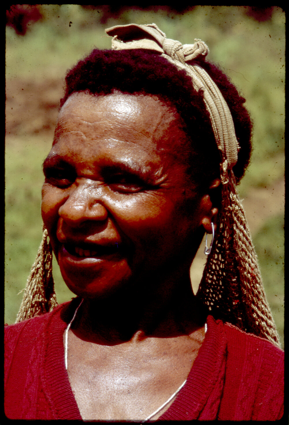 Woman with Net Bag