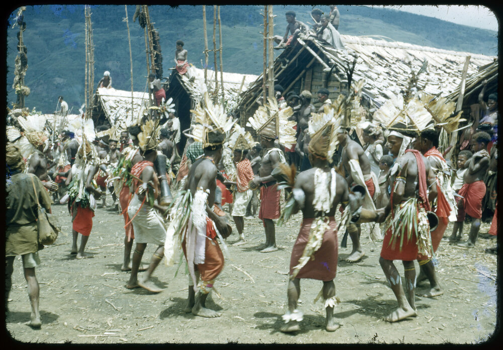 Group Performing in a Village