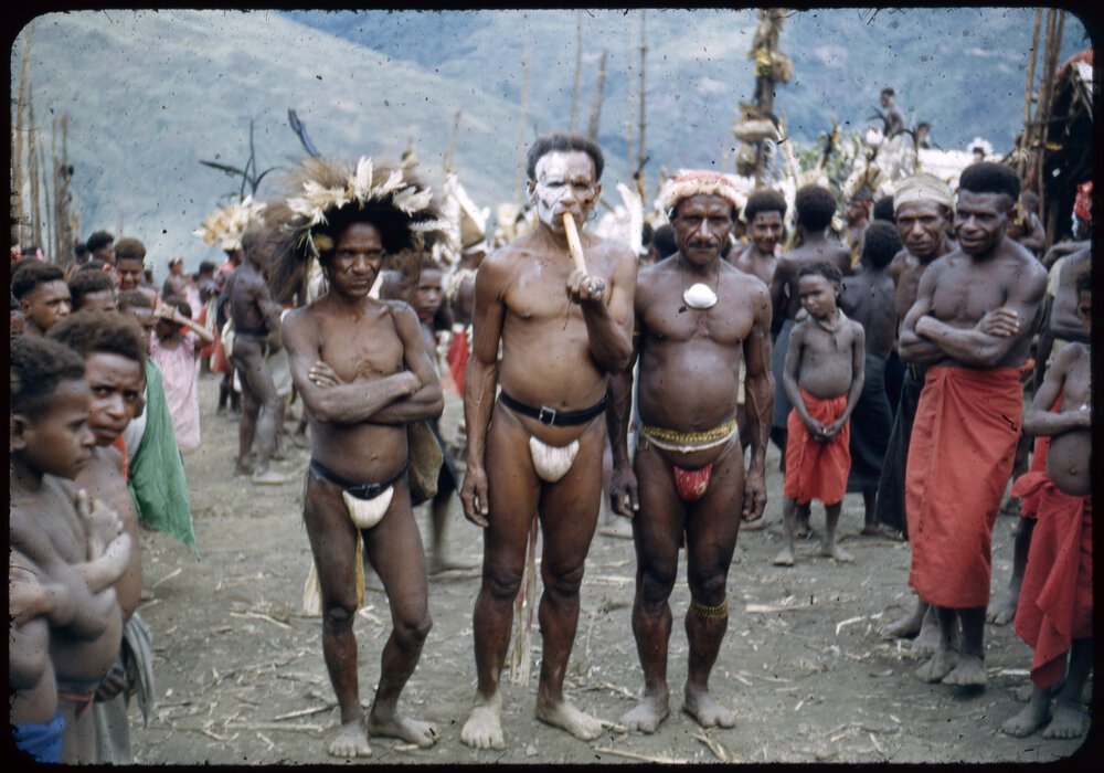 Group Preparing for a Ceremony