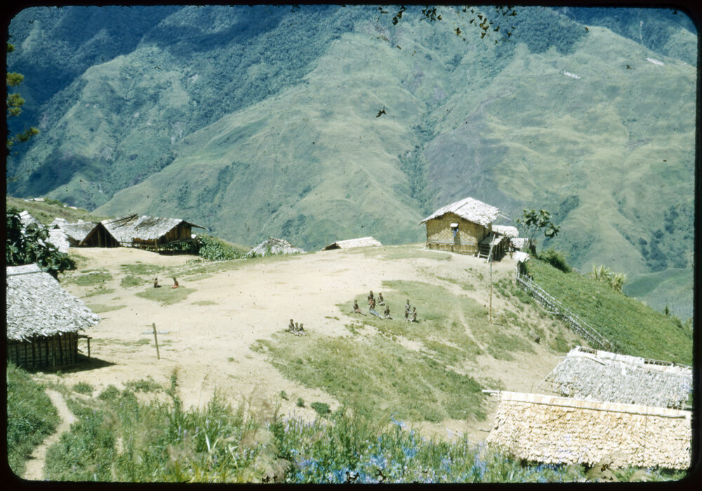 Buildings on Mountainside