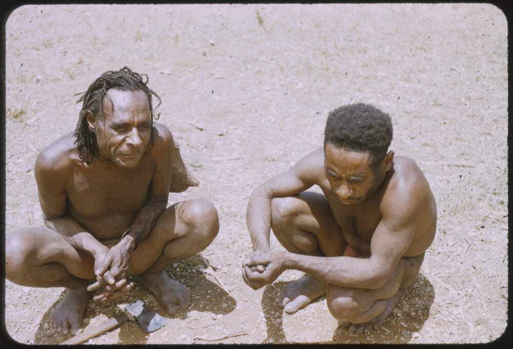 Two Men Sitting