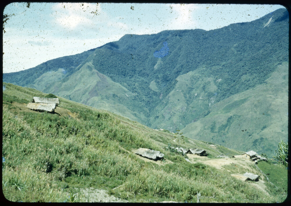 Buildings on Mountainside