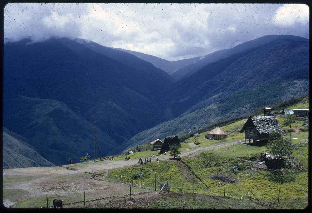 Village on Mountainside