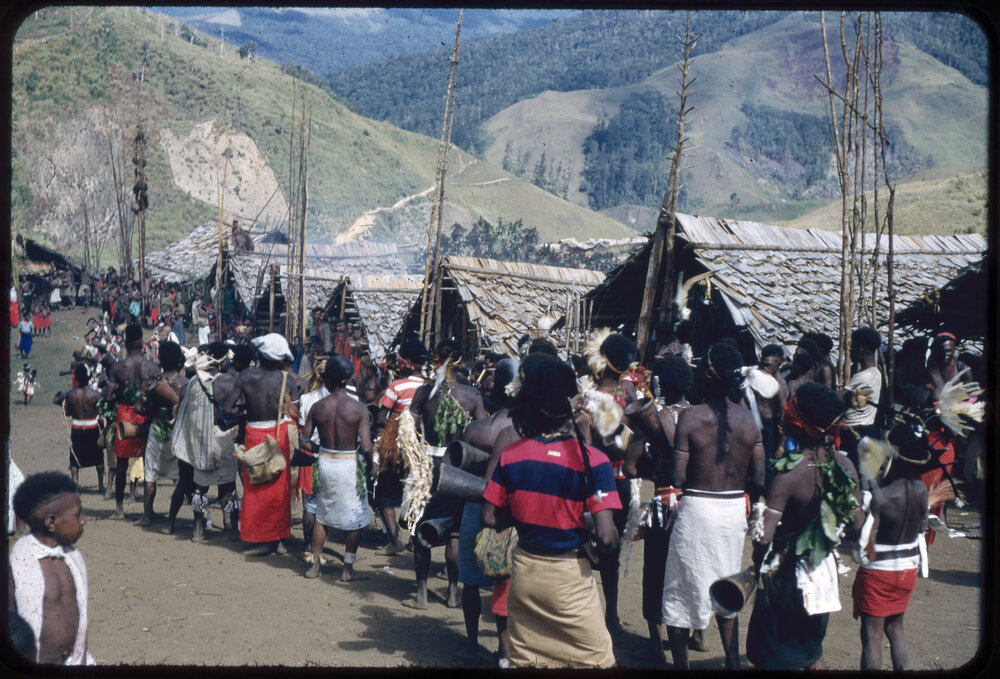 Group Preparing for a Ceremony