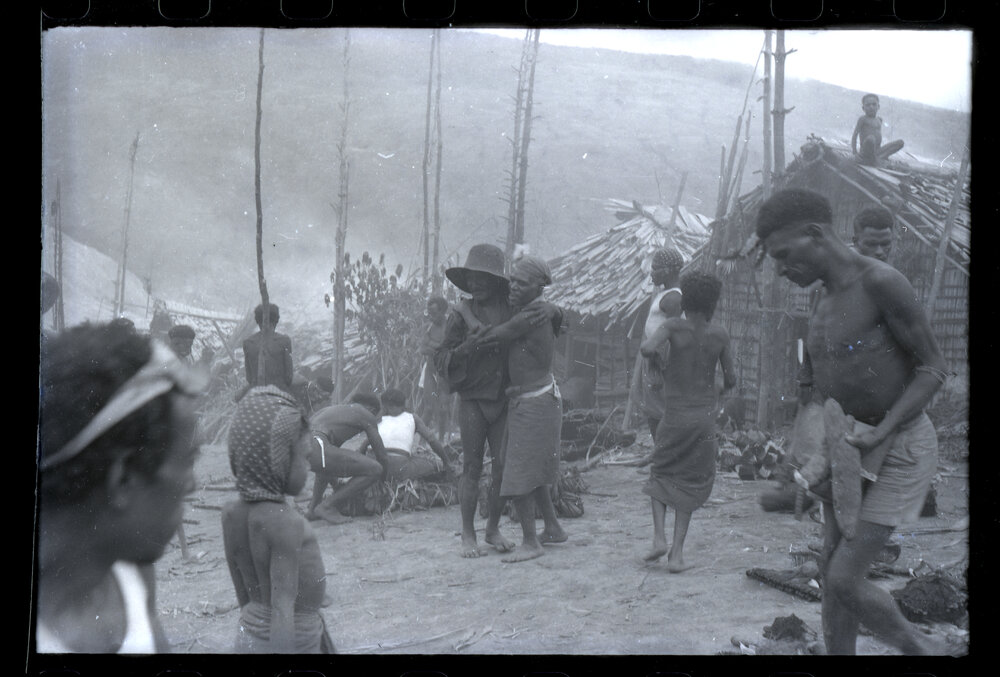 Group Preparing for a Ceremony