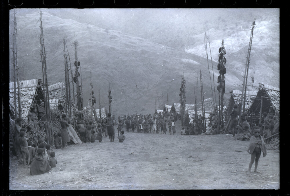 Group Performing in a Village