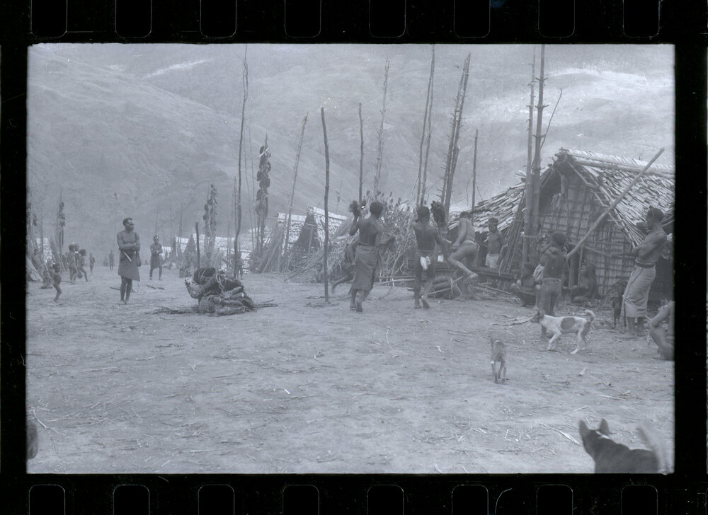 Group Preparing for a Ceremony