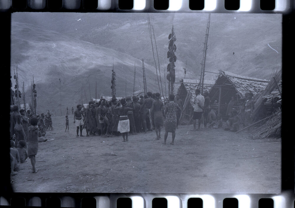 Group Performing in a Village