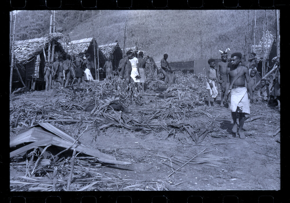 Men Preparing for a Ceremony