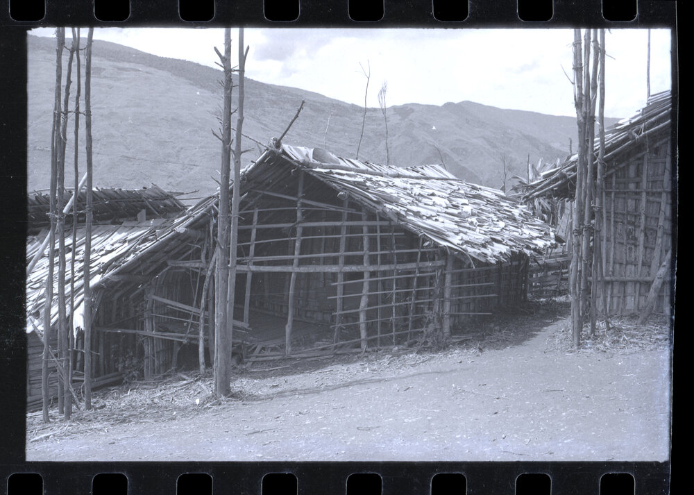 Building with Thatched Roof