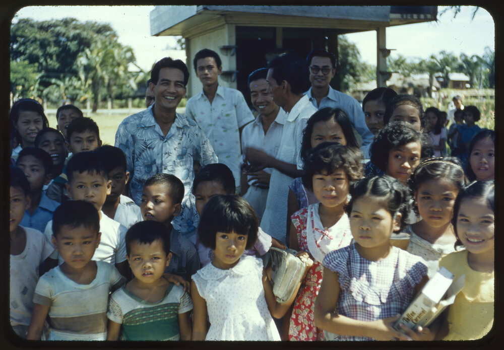 Group of Men and Children