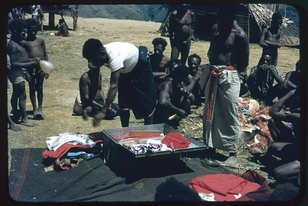 Group Preparing for a Ceremony