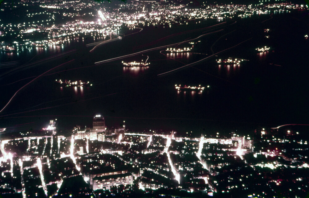 City and Harbour at Night