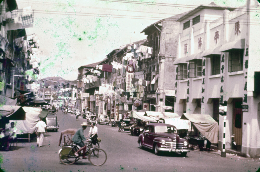 Street in Chinatown, Singapore