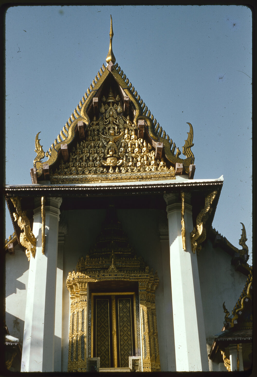 Door at Wat Na Phra Men (Monastery in Front of the Funeral Pyre)