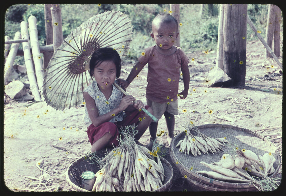 Children Selling Snacks, Pitsanuloke, Thailand