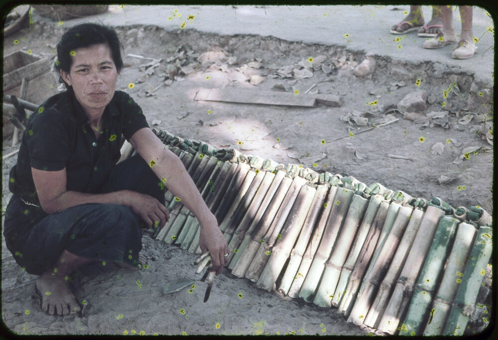 Street Vendor Cooking Cakes, Thailand