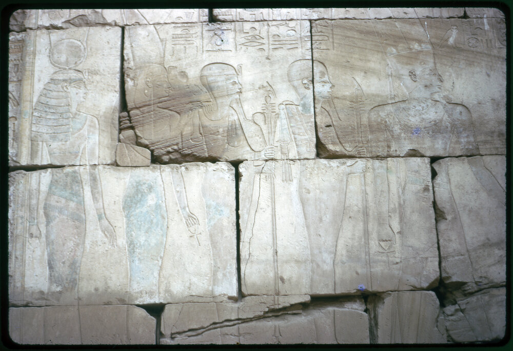 Relief at Karnak Temple Complex