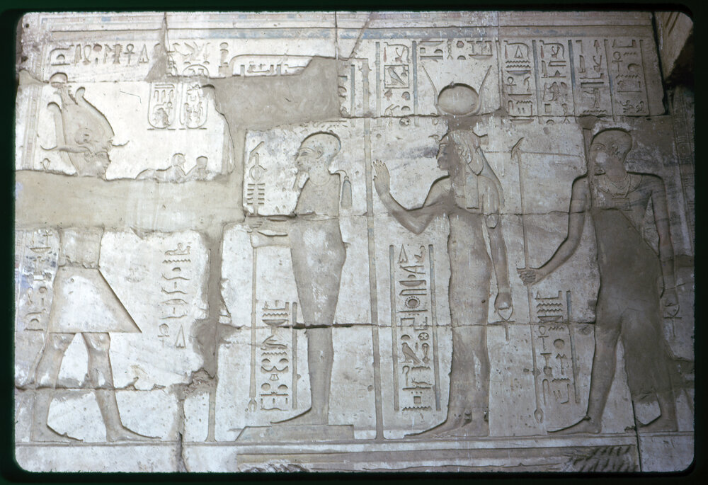 Relief at Karnak Temple Complex