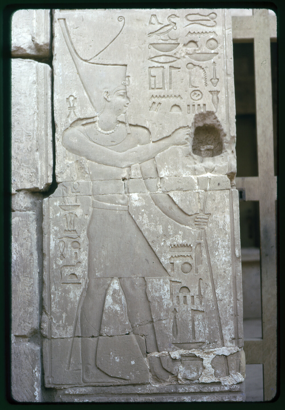 Relief at Karnak Temple Complex