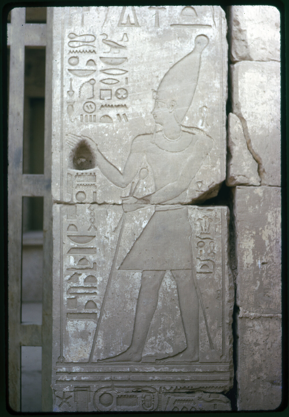 Relief at Karnak Temple Complex
