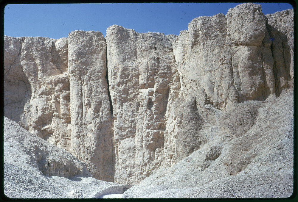 Cliffs at the Valley of the Kings, Egypt