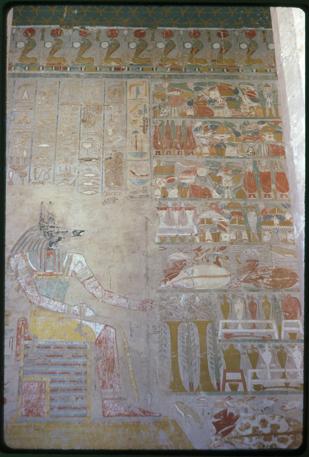 Hieroglyphic at the Valley of the Kings