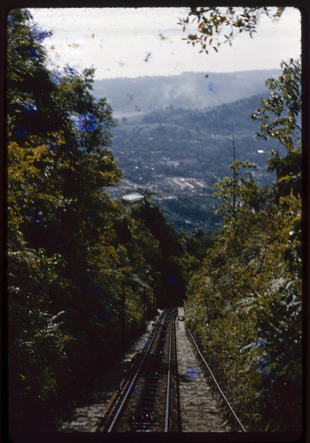 View from Back of a Train