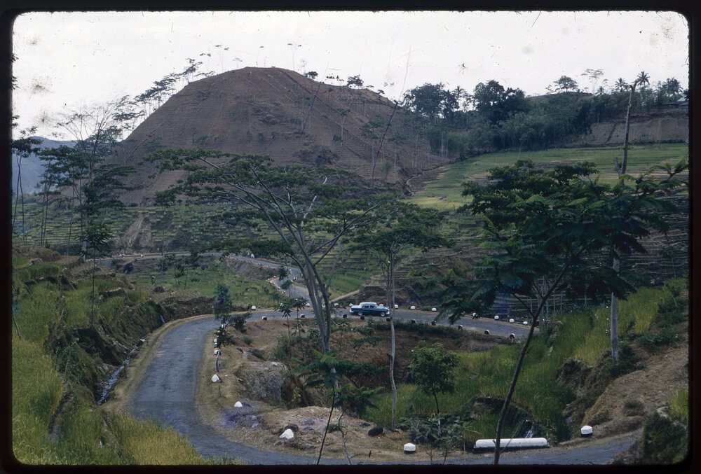 Road with Hill in Background