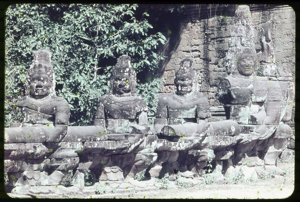 Statues at Angkor Thom, Siem Reap