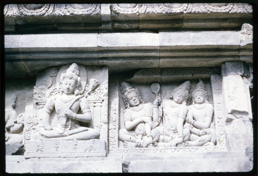 Carving at Prambanan Temple