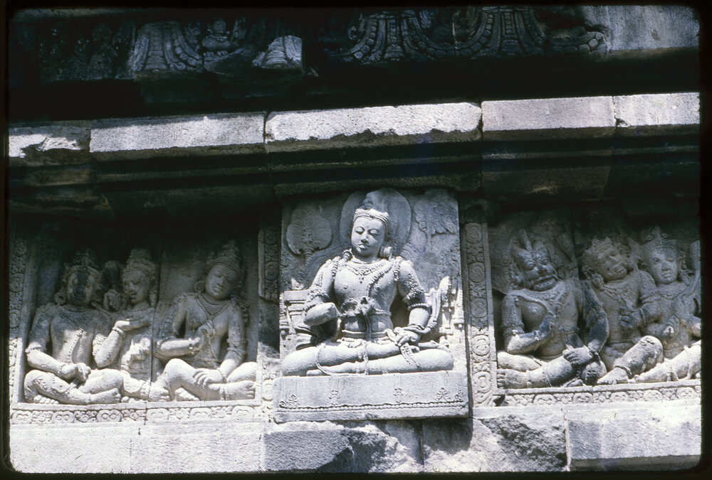 Carving at Prambanan Temple