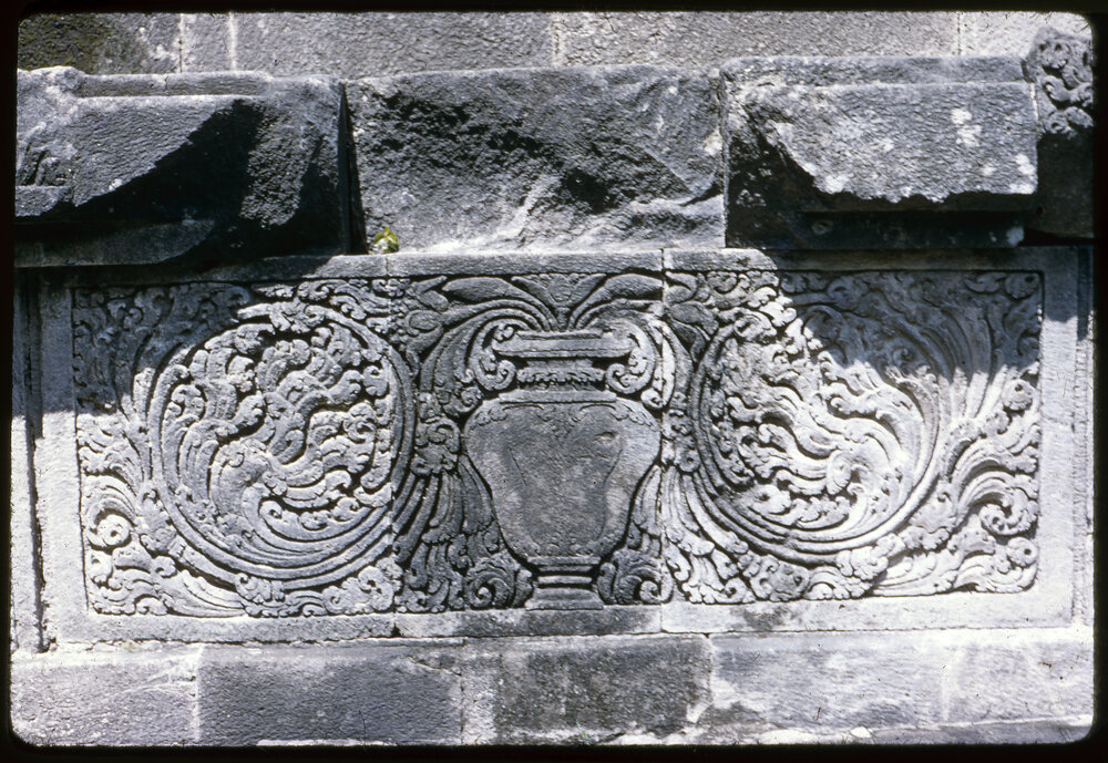 Carving at Prambanan Temple