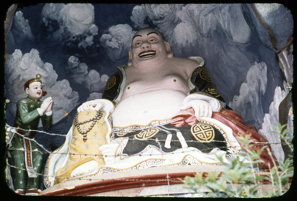 Statue in Tiger Balm Garden, Hong Kong