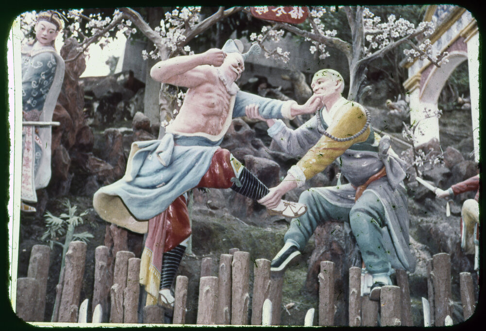 Statues in Tiger Balm Garden, Hong Kong