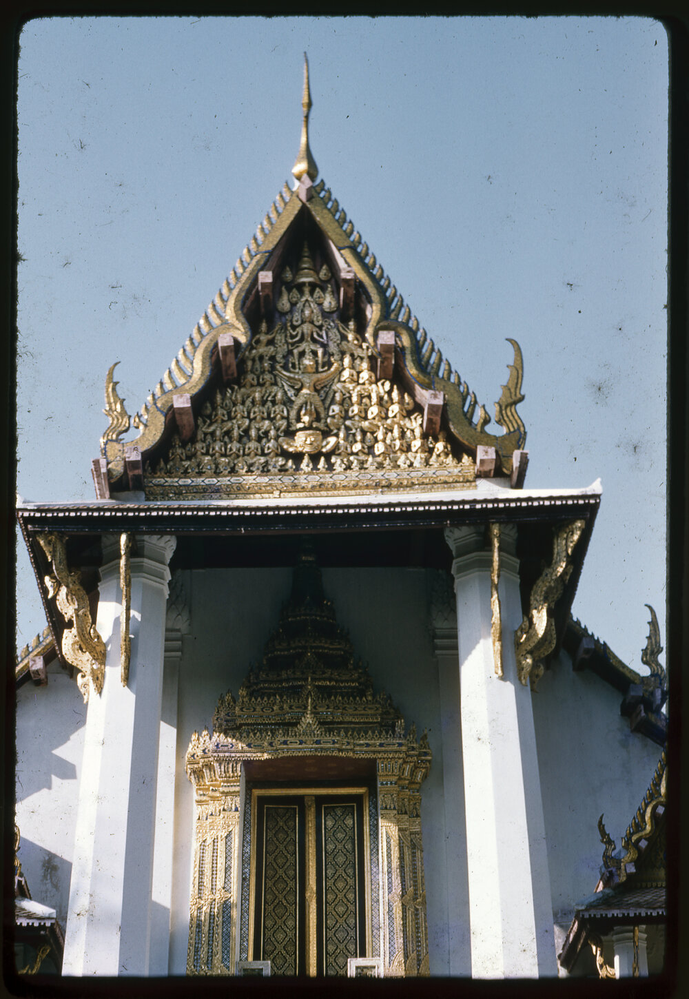 Door at Wat Na Phra Men (Monastery in Front of the Funeral Pyre)