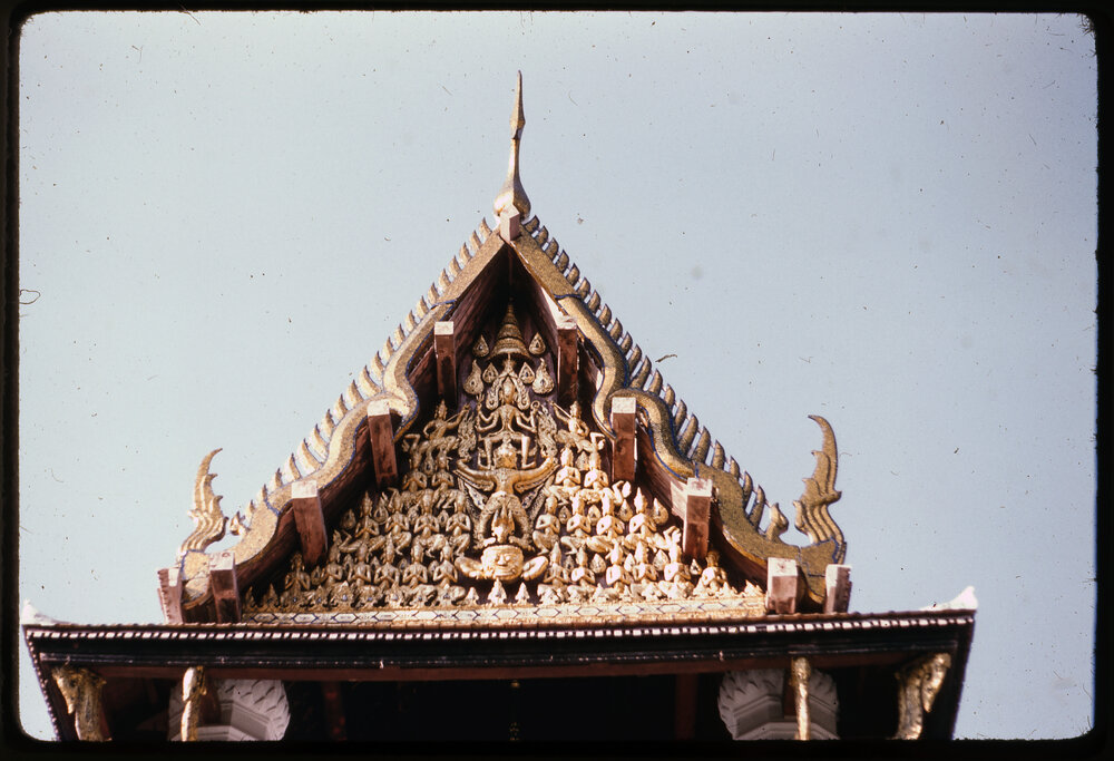 Roof at Wat Na Phra Men (Monastery in Front of the Funeral Pyre)