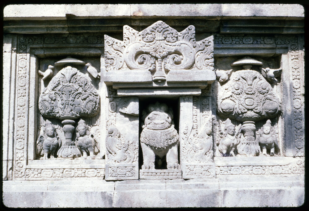 Carving at Prambanan Temple
