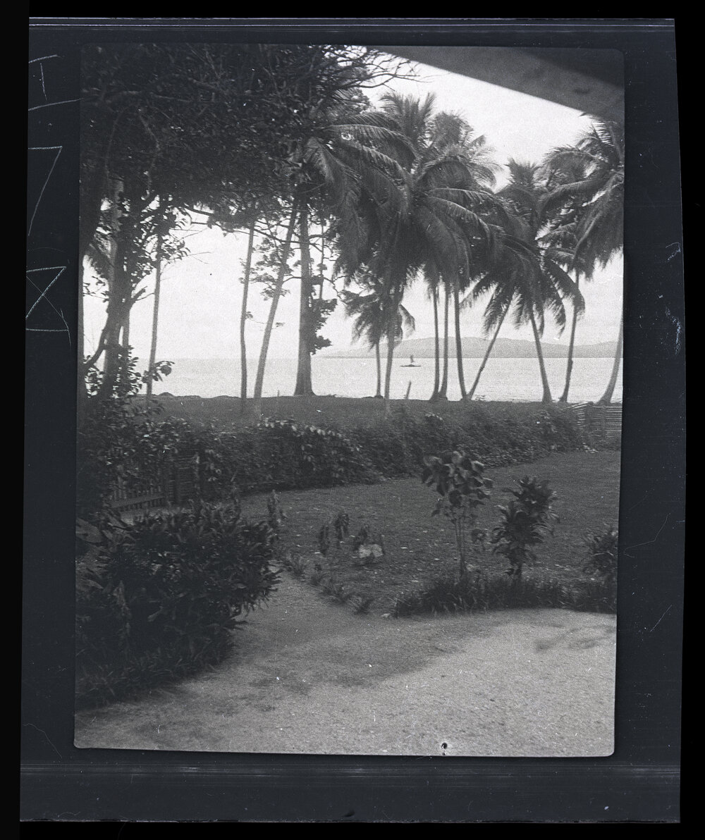 [Manum Island, New Guinea] A Manam Canoe Returning from Awar Village