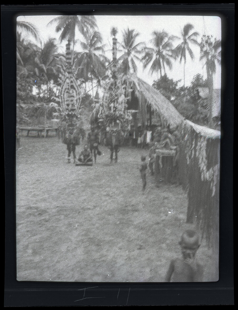 [Manum Island, New Guinea] Tumburan dancing at Sisimaŋgum