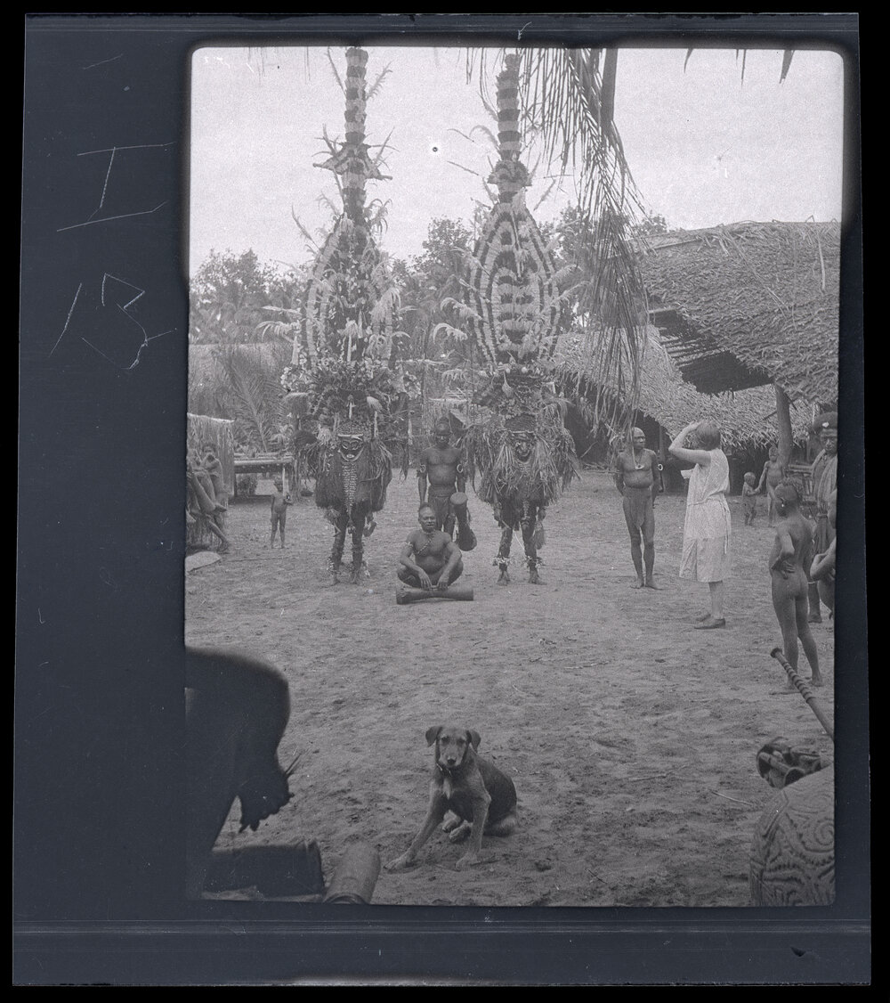 [Manum Island, New Guinea] Tumburan Dancing at Sisimaŋgum
